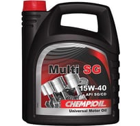 Минеральное моторное масло CHEMPIOIL MULTI SG 15W40 4 л S1247