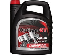 Полусинтетическое моторное масло CHEMPIOIL POWER GT 15W50 4 л, 15W-50 S4032