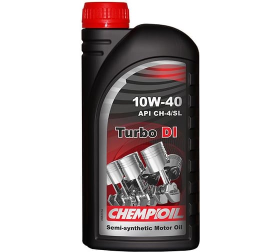 Полусинтетическое моторное масло CHEMPIOIL TURBO DI 10W40 1 л. 10W-40 S1105 1