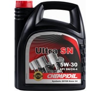 Синтетическое моторное масло CHEMPIOIL ULTRA SN 5W30 4 л. 5W-30 97224