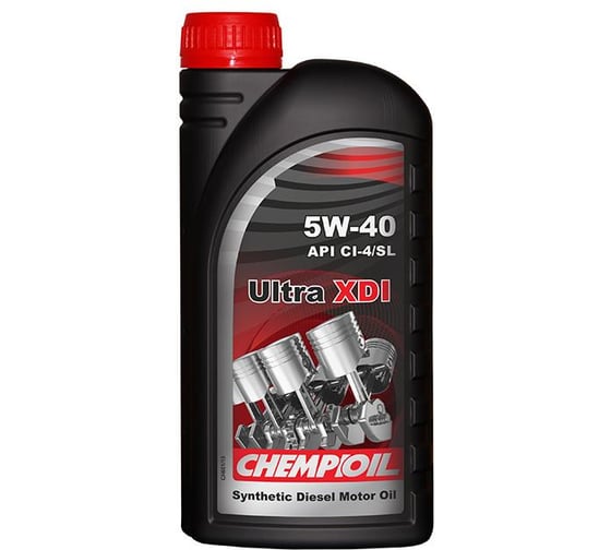 Синтетическое моторное масло CHEMPIOIL ULTRA XDI 5W40 1 л. 5W-40 S1010