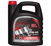 Полусинтетическое моторное масло CHEMPIOIL SUPER SL 4 л, 10W-40 S4022