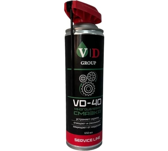 Многоцелевая смазка VD GROUP VD-40 650мл VD-0030