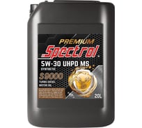 Масло моторное дизельное синтетическое Spectrol PREMIUM S9000 UHPD MS 5W-30 20 л 98887