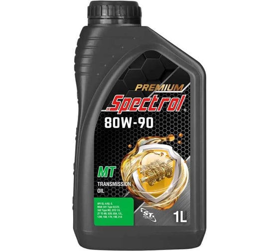Масло трансмиссионное Spectrol PREMIUM MT 80W-90 GL-4/5 1л 98930