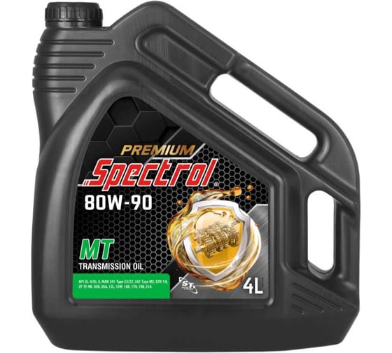 Масло трансмиссионное Spectrol PREMIUM MT 80W-90 GL-4/5 4л 98931 1
