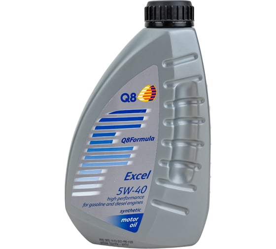 Моторное масло Q8 Formula EXCEL 5W-40, синтетическое, 1 л 101107201751