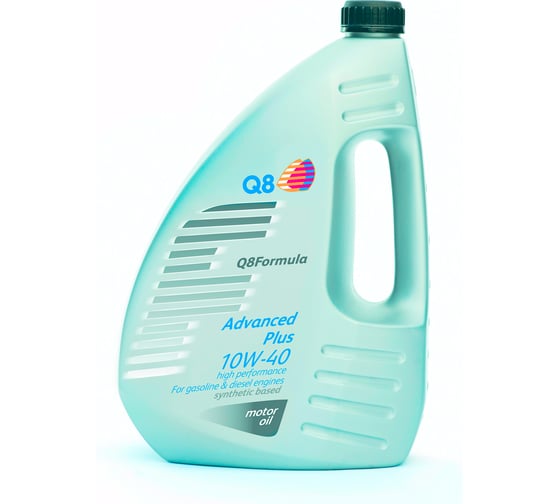 Моторное масло Q8 Formula ADVANCED PLUS 10W-40, полусинтетическое, 4 л 101117601654 1
