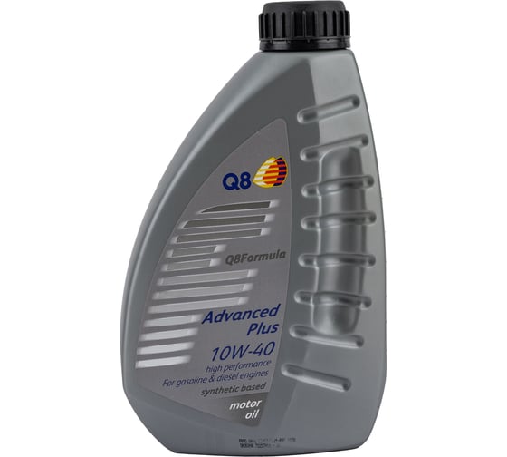 Моторное масло Q8 Formula ADVANCED PLUS 10W-40, полусинтетическое, 1 л 101117601751