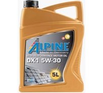 Масло моторное Alpine DX 1 5W-30 5L 0101662