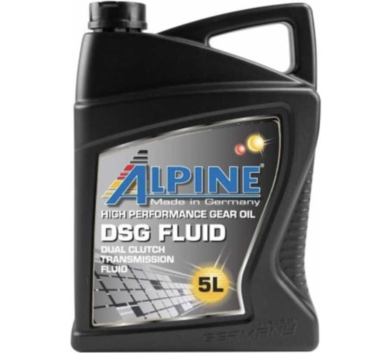Масло трансмиссионное Alpine DSG Fluid 5L 0101532