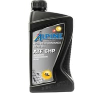 Масло трансмиссионное ATF 6 HP 1L Alpine 0101561