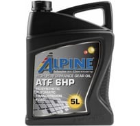 Масло трансмиссионное Alpine ATF 6 HP 5L 0101562