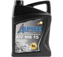 Масло трансмиссионное Alpine ATF MB 15 5L 0101552
