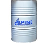 Полусинтетическое универсальное моторное масло Alpine Turbo Super 10W-40 208L 0100345