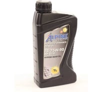 Масло трансмиссионное Alpine Gear Oil TS 75W-90 GL-5 1L 0101501