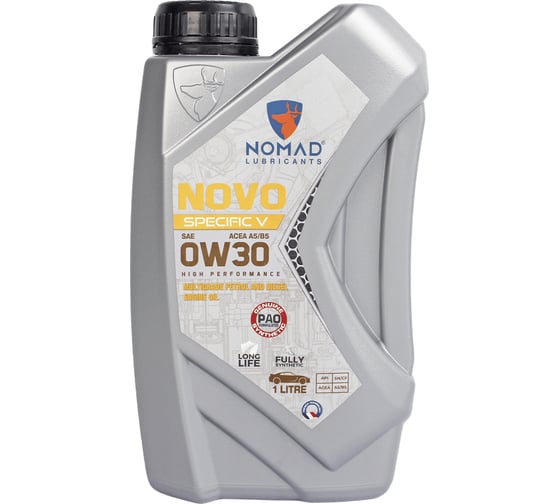 Масло моторное NOMAD NOVO Specific V 0W-30 1 л 35801