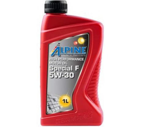 Масло моторное синтетическое Alpine Special F 5W-30 1L 0100181