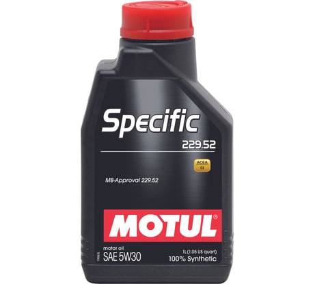 Масло моторное MOTUL SPECIFIC 229.52 5W30 1 л 113212