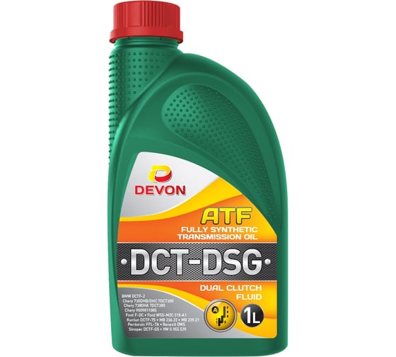 Масло DEVON DCT-DSG Fluid, канистра 1л 338664483 1