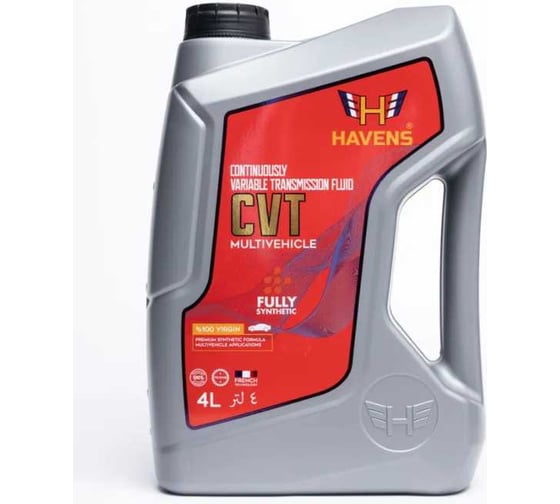 Трансмиссионное масло HAVENS ATF CVT синтетическое, 4 л HATFCVT4