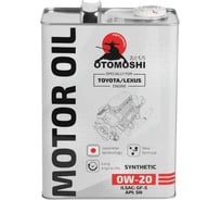 Моторное масло Otomoshi for TOYOTA/LEXUS SN+ 0W-20 ж/б 4л MF210082