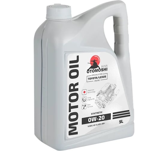Моторное масло Otomoshi for TOYOTA/LEXUS SN 0W-20 5л MF210020