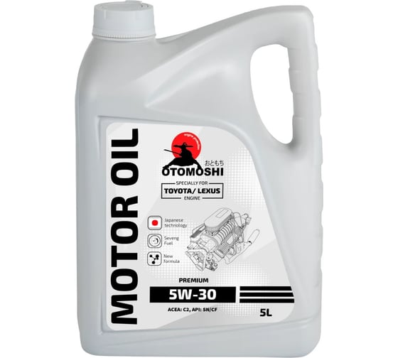 Моторное масло Otomoshi for TOYOTA/LEXUS SL/CF 5W-30 5л MF210297