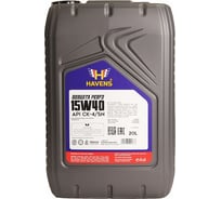 Моторное масло для тяжелонагруженной техники HAVENS Robusta Perfo SAE 15W40 API CK-4/SN, CJ-4, 20 л HRP15W40CK420