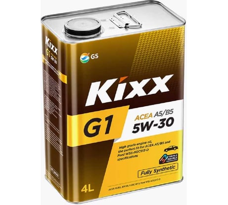Масло моторное KIXX G1 A5/B5, 5w-30, 4л L216544TE1