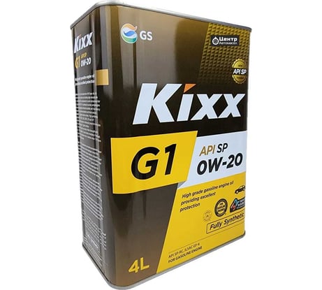 Масло моторное KIXX G1 SP 0W-20, 4л L215044TE1