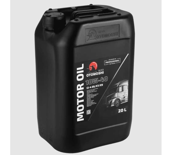 Моторное масло Otomoshi PROFESSIONAL CI-4 E6/E7/E9 10W40 20л MF215841