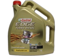Моторное масло Castrol EDGE TURBO DIESEL 5W-40 (5л), (Германия) 157B1D