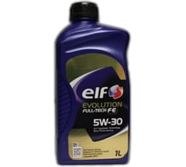 Моторное масло Elf EVOLUTION FULL-TECH FE 5W-30 (1л), (Франция) 194906