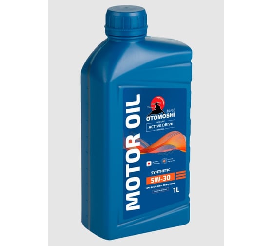Моторное масло Otomoshi ACTIVE DRIVE 5W-30 SL/CF 1л MF220981 1