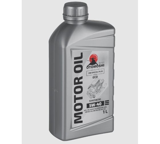 Моторное масло Otomoshi ECO for VW SPECIAL PLUS 5W-40 1л MF213083 1