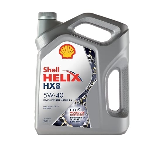 Масло Shell Helix HX8 Synthetic, 5W-40, 5 л 550046362-41