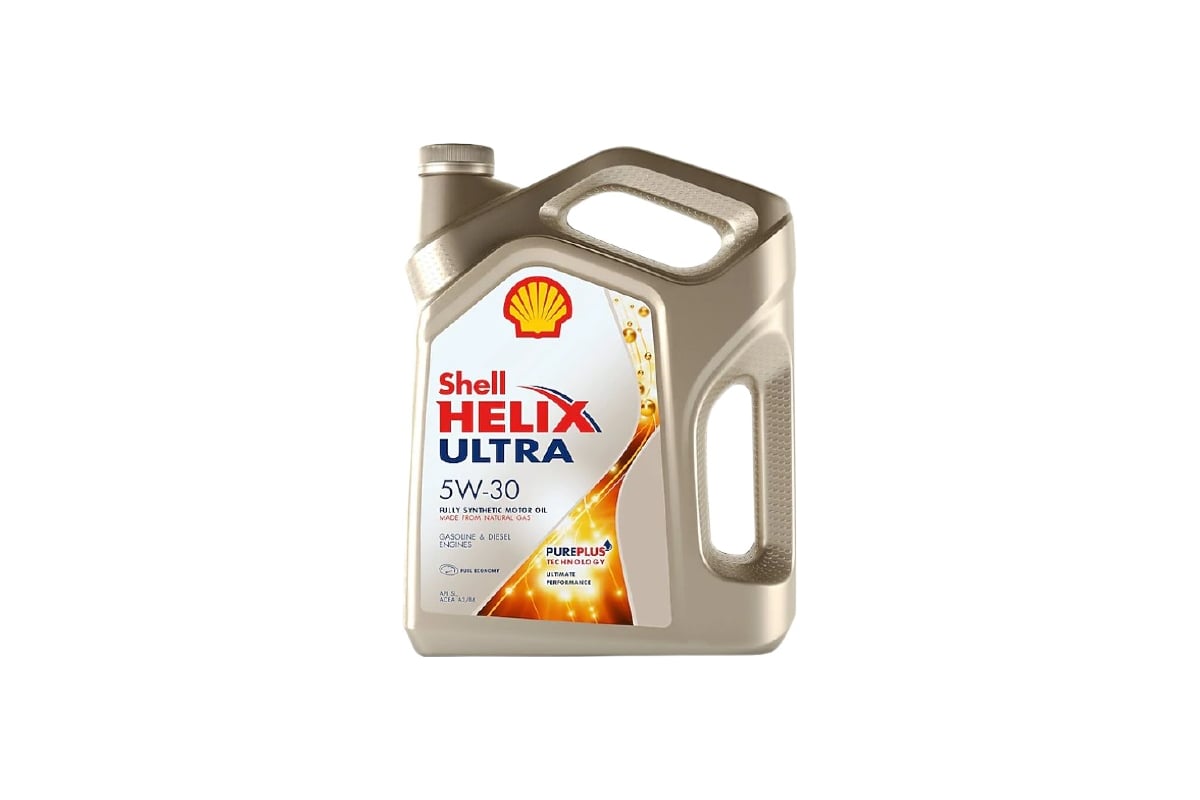 Масло Shell Helix Ultra 5W-30, 5 л 550046387-41 - выгодная цена, отзывы,  характеристики, фото - купить в Москве и РФ