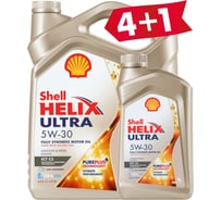 Масло Shell Helix Ultra ECT C3, 5W-30, 5 л 550046363-41