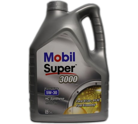 Моторное масло MOBIL SUPER 3000x1 F-FE 5W30 (5л), Франция 151525
