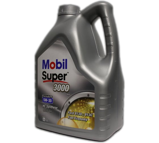 Моторное масло MOBIL SUPER 3000x1 F-FE 5W30 (5л), 151525