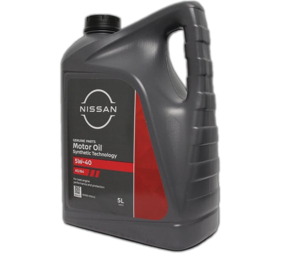 Моторное масло Nissan 5W40 SL/CF (5л) KE90090042