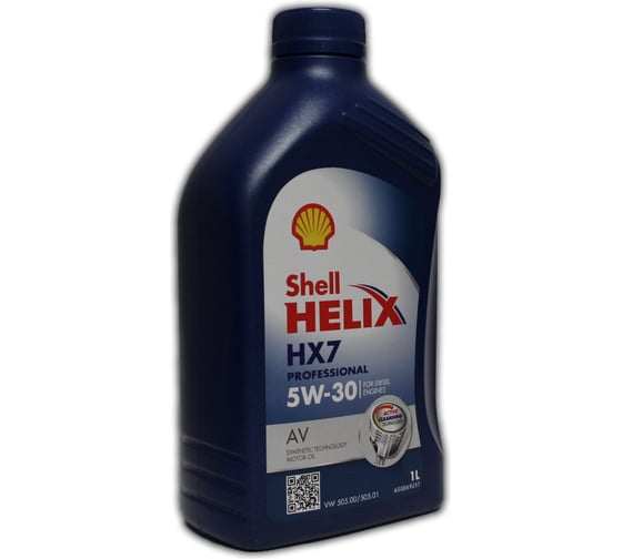 Моторное масло SHELL Helix HX7 Professional AV 5W-30 (1л), 550046311