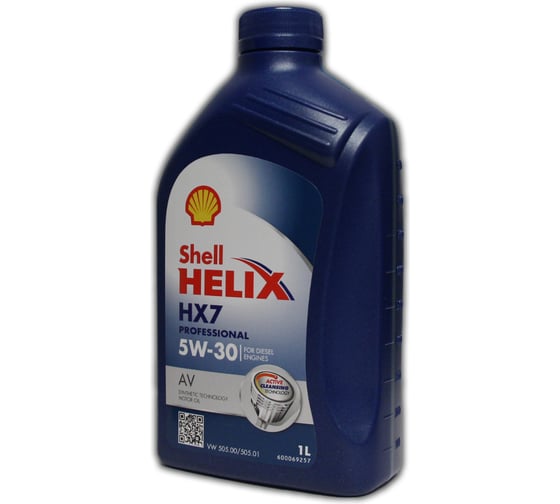 Моторное масло SHELL Helix HX7 Professional AV 5W-30 (1л), 550046311