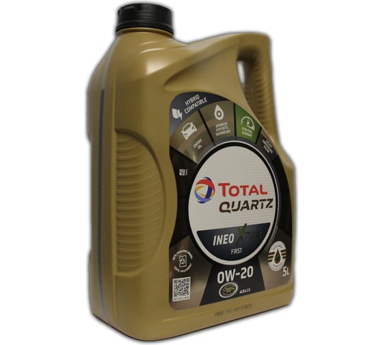 Моторное масло TOTAL QUARTZ INEO XTRA FIRST 0W-20 (5л), 214314