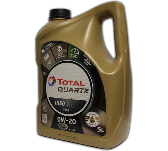 Моторное масло TOTAL QUARTZ INEO XTRA FIRST 0W-20 (5л), 214314