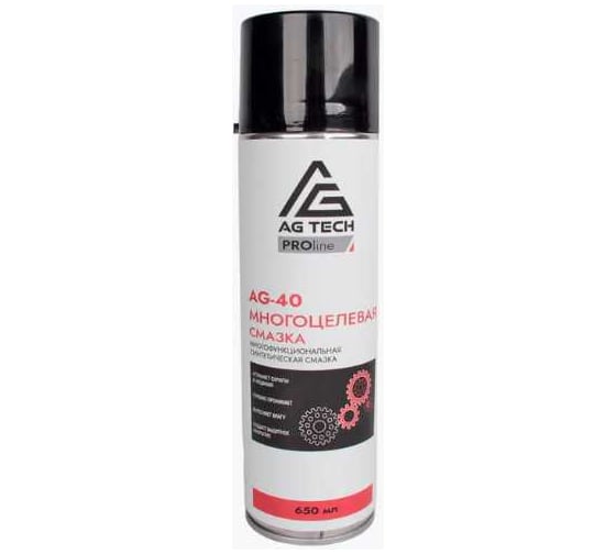Многоцелевая смазка AG TECH AG-40 AG-TECH ProLine 650 мл AG1016 1