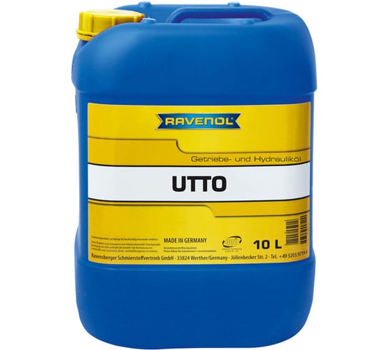 Трансмиссионное масло RAVENOL UTTO Getrieboel 10 л 1310700-010-01-999 1