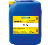 Моторное масло RAVENOL RHV Racing High Viscosity SAE 20W-60 10 л 1141101-010-01-999
