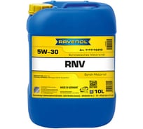 Моторное масло RAVENOL RNV SAE 5W-30 10 л 1111114-010-01-999